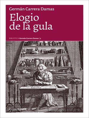 cover image of Elogio de la gula